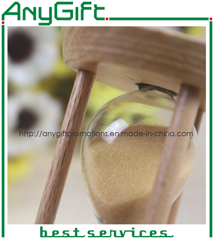 Wooden Hourglass with Customized Logo